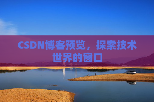 CSDN博客预览，探索技术世界的窗口